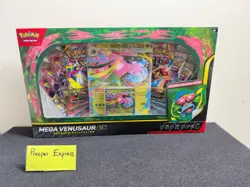 Pokemon TCG: Mega Venusaur EX Premium Collection- NEW SEALED - Image 1