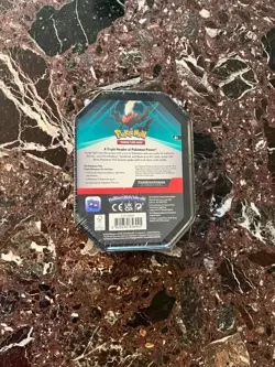 Pokemon TCG Triple Whammy Collector's Tin Darkrai Tin FACTORY SEALED! NEW! - Image 2