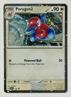 Pokemon TCG - Porygon2 - Scarlet & Violet Black Star Promo SVP138 En Cosmo Holo - Image 1