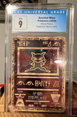 Ancient Mew - Movie Promo - CGC Mint 9 - Pokemon Movie 2000 - Pokemon TCG - Image 1