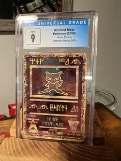Ancient Mew - Movie Promo - CGC Mint 9 - Pokemon Movie 2000 - Pokemon TCG - Image 2