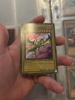 Yugioh Curse Of Dragon LOB-066 North American Faded Wavy - Image 2