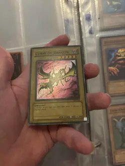 Yugioh Curse Of Dragon LOB-066 North American Faded Wavy - Image 4