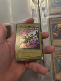 Yugioh Curse Of Dragon LOB-066 North American Faded Wavy - Image 5