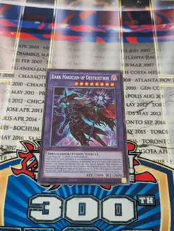 Dark Magician of Destruction- Collector's Rare- MZMU-EN011-1st Edition-Yugioh! - Image 1