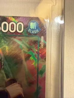 One Piece OP15 Roronoa Zoro OP13-037 TR Foil - (Treasure Rare) English - Image 3