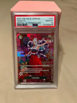 PSA 10 Yamato (SP Alt Art) OP05 One Piece - Image 1