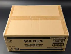 One PIece OP-13 Carrying On His Will English Booster 12-Box Case Sealed - Image 1