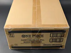 One PIece OP-13 Carrying On His Will English Booster 12-Box Case Sealed - Image 3