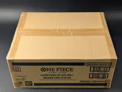 One PIece OP-13 Carrying On His Will English Booster 12-Box Case Sealed - Image 4
