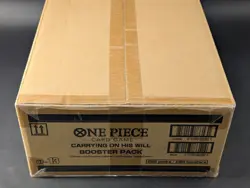 One PIece OP-13 Carrying On His Will English Booster 12-Box Case Sealed - Image 5