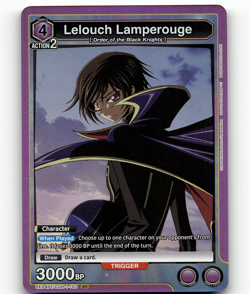 Union Arena Lelouch Lamperouge (103) - Code Geass: Lelouch of the Rebellion - Image 1