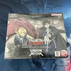 Union Arena Card Game - Booster Box - Full Metal Alchemist TCG - Image 1