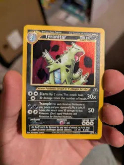 Tyranitar 12/75 Neo Discovery Holo Unlimited Pokemon TCG - NM - Image 1