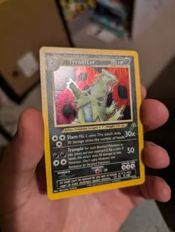 Tyranitar 12/75 Neo Discovery Holo Unlimited Pokemon TCG - NM - Image 3