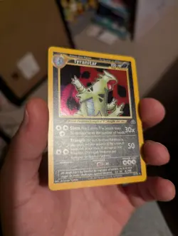 Tyranitar 12/75 Neo Discovery Holo Unlimited Pokemon TCG - NM - Image 4