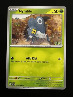 Pokemon Card TCG - Paldea Evolved - Common - Nymble 020/193 - Image 1