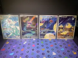 Pokemon Lot Of 4 Illustration Rares NM. Please See Pics For Cards. - Image 1