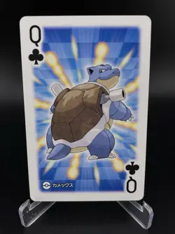 Blastoise Pokemon All Star Poker Playing Cards Japanese 2016 Nintendo Japan NM - Image 1