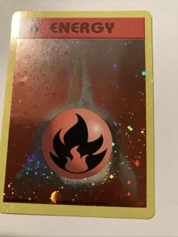 Fire Energy - 2007 League Promo - Unnumbered - Holo Holofoil Card - Image 1