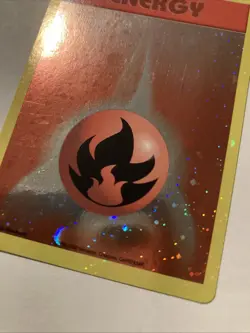Fire Energy - 2007 League Promo - Unnumbered - Holo Holofoil Card - Image 2