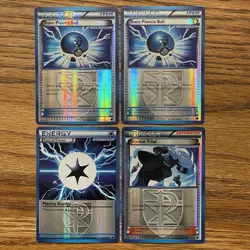Reverse Holo Lot 2013 Plasma Freeze 4 Cards Plasma Ball Energy Shadow Triad - Image 1