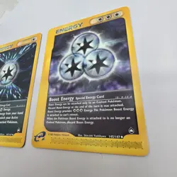 Warp Energy Boost EnergyAquapolis Uncommon Vintage Pokemon TCG E-reader card NM+ - Image 5