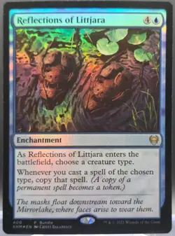 Reflections of Littjara #400 Kaldheim Foil Rare - Image 1