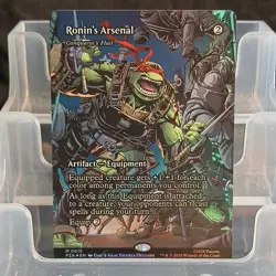 Magic: The Gathering Ronin's Arsenal Artifact Equipment Foil Mythic TMNT M0015 - Image 1