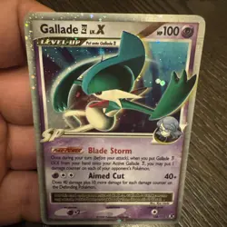Gallade E4 LV.X 106/111 Holo Rare LV.X Rising Rivals Pokemon MP - Image 2