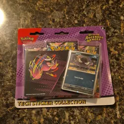 Pokemon TCG Mega Evolution: Ascended Heroes Tech Sticker Collection 3 Packs - Image 1
