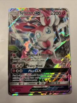 Pokemon Sylveon GX 92/145 SM Guardians Rising Ultra Rare Full Art NM/M - Image 1