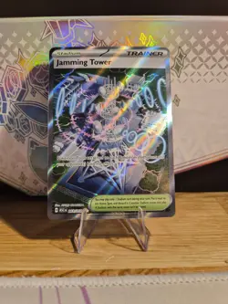 JAMMING TOWER 261/217 ULTRA RARE ME: ASCENDED HEROES HOLO NM English Pokemon A - Image 1