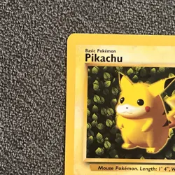 Pikachu - #1 WOTC Black Star Promo - LP Vintage Pokemon TCG - 1999 - Image 3