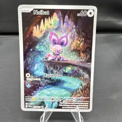 Pokemon tcg Noibat Sv09: Journey Together Illustration Rare Holo 169/159 60 HP - Image 1