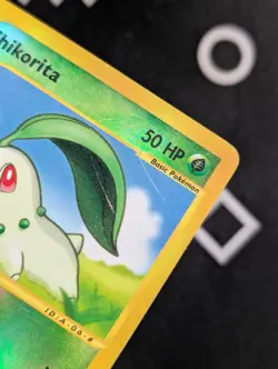 Chikorita 100/165 Expedition Pokemon HP Reverse Holo - Image 4