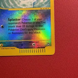 Pokemon Vintage Reverse Holo Remoraid 105/147 Aquapolis Wotc E-Reader 2003 - Image 4