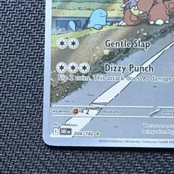 Pokemon Kangaskhan Illustration Rare Full Art Holo Sv10 Destined Rivals 204/182 - Image 5