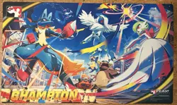 pokemon league cup champion playmat gardevoir vs lucario - Image 1