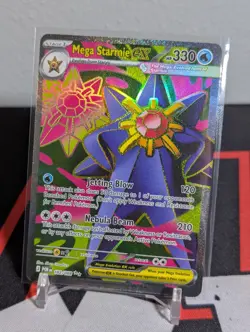 Mega Starmie ex 102/088 - Full Art Ultra Rare - Pokemon TCG: Perfect Order NM Z - Image 1