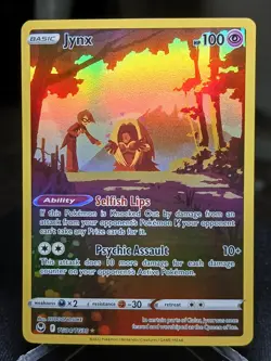 Pokemon Jynx TG04/TG30 Swsh12 Silver Tempest Ultra Rare Full Art Holo - Image 1