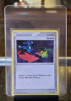 Pokemon TCG Switch 119/130 Diamond & Pearl 2007 Trainer English - Image 1