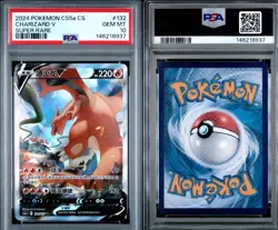 2024 POKEMON SIMPLIFIED CHINESE CS5A C-GALLANT GALAXY: CHARM CHARIZARD V PSA 10 - Image 1