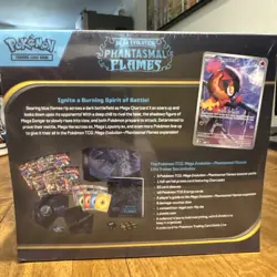 POKEMON TCG MEGA EVOLUTION PHANTASMAL FLAMES ETB ELITE TRAINER BOX NEW - Image 2