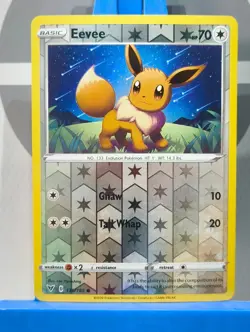 Eevee - Sword & Shield: Vivid Voltage 130/185 Reverse Holo Common - Pokemon TCG - Image 3