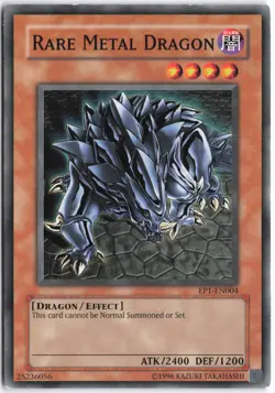 Yugioh - Rare Metal Dragon EP1-EN004 Limited - Yu-Gi-Oh! Movie Exclusive Pack - Image 1