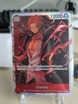 Shanks OP09-004 SR One Piece TCG NM - Image 1