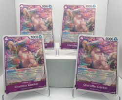 Charlotte Cracker Playset - OP08-064 x4 - Two Legends - One Piece TCG - English - Image 1