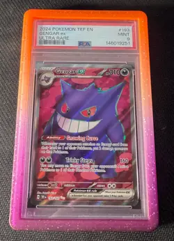 Pokemon Gengar EX 193 Temporal Forces PSA 9 MINT - Image 1