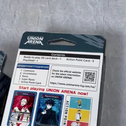 2x Union Arena Jujutsu Kaisen Starter Deck English UE03ST – Sealed – Bandai - Image 5